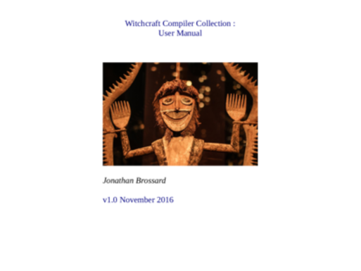 Blackhat 2016 Witchcraft-Compiler-Collection User Manual